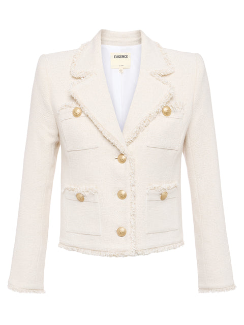 Veste en tweed Sylvia