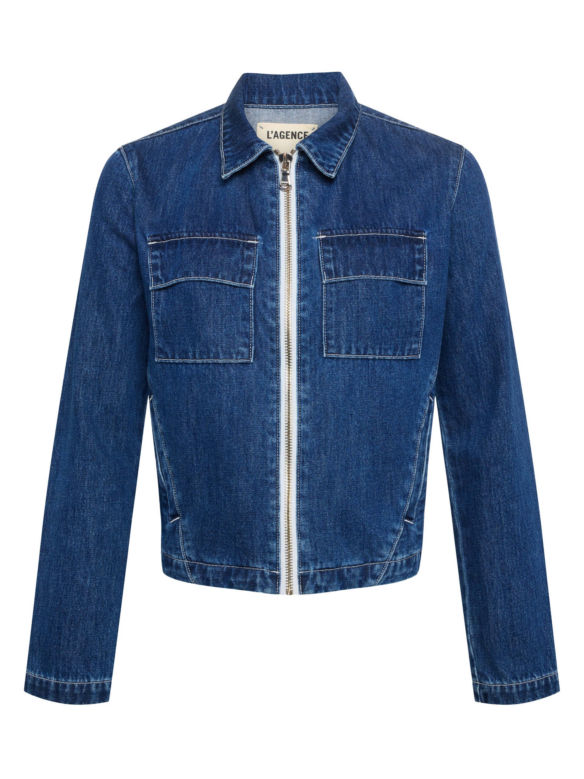 Elaine Denim Jacket jacket L'AGENCE Sale   