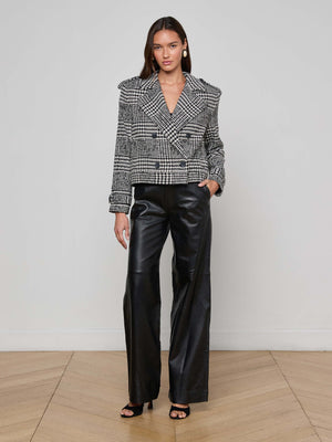 Xoey Cropped Trench Coat
