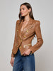 Blazer en cuir Ottilie