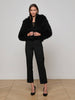 Aura Cropped Faux Fur Jacket