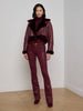 Giacca di pelle shearling