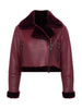 Giacca di pelle shearling