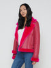 Niri Shearling Leather Jacket jacket L'AGENCE   