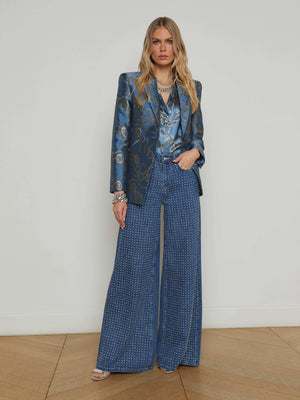 Sheila Longline Jacquard Blazer blazer L'AGENCE