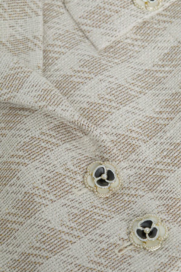 Maura Cropped Tweed Jacket jacket L'AGENCE Sale