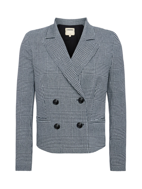 Atmore Plaid Blazer blazer L'AGENCE Sale