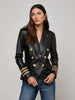 Kenzie Leather Blazer