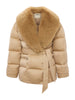 Vail Faux Fur Down Coat coat L'AGENCE   