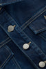 Genevie Coated Denim Jacket jacket L'AGENCE