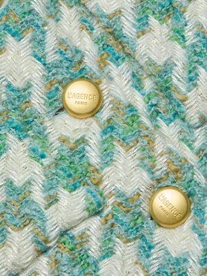 Veste en tweed pied-de-poule Jia