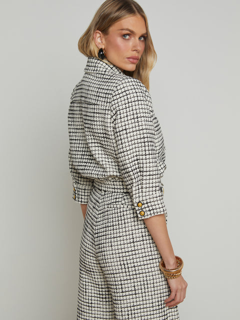 Jia Tweed Jacket jacket L'AGENCE