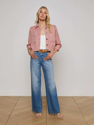 Jia Tweed Jacket jacket L'AGENCE