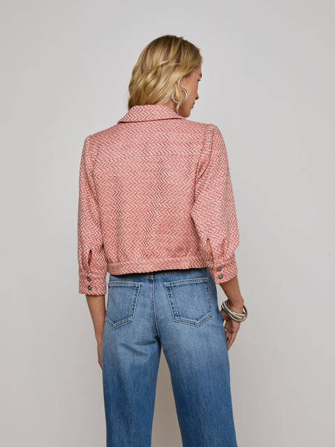 Jia Tweed Jacket jacket L'AGENCE