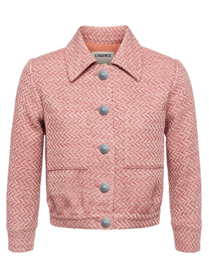 Jia Tweed Jacket jacket L'AGENCE