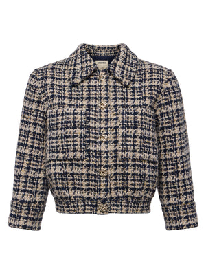 Jia Crop 3/4 SLV Jacket
