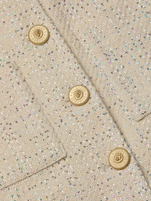 Jia Sequined Tweed Jacket