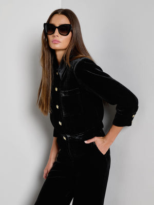 Jia Velvet Jacket