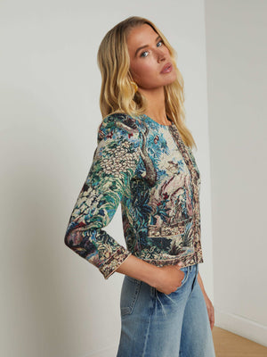 Lian Tapestry Jacket jacket L'AGENCE