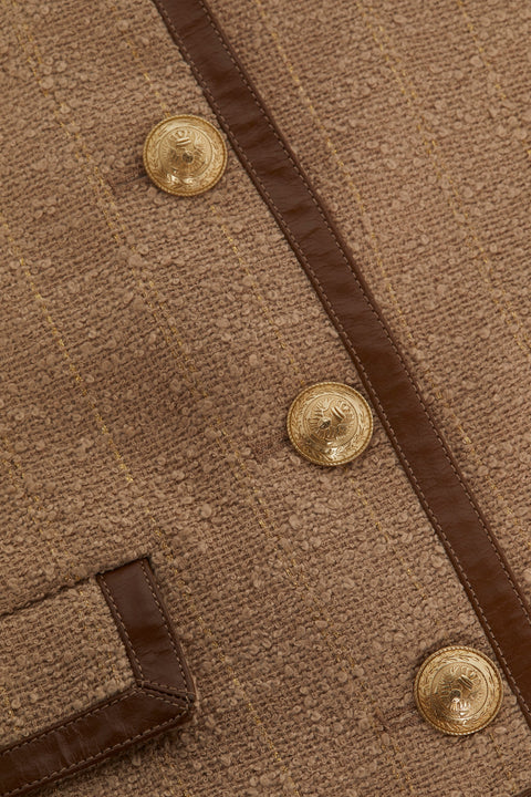 Zaya Tweed Jacket jacket L'AGENCE Sale