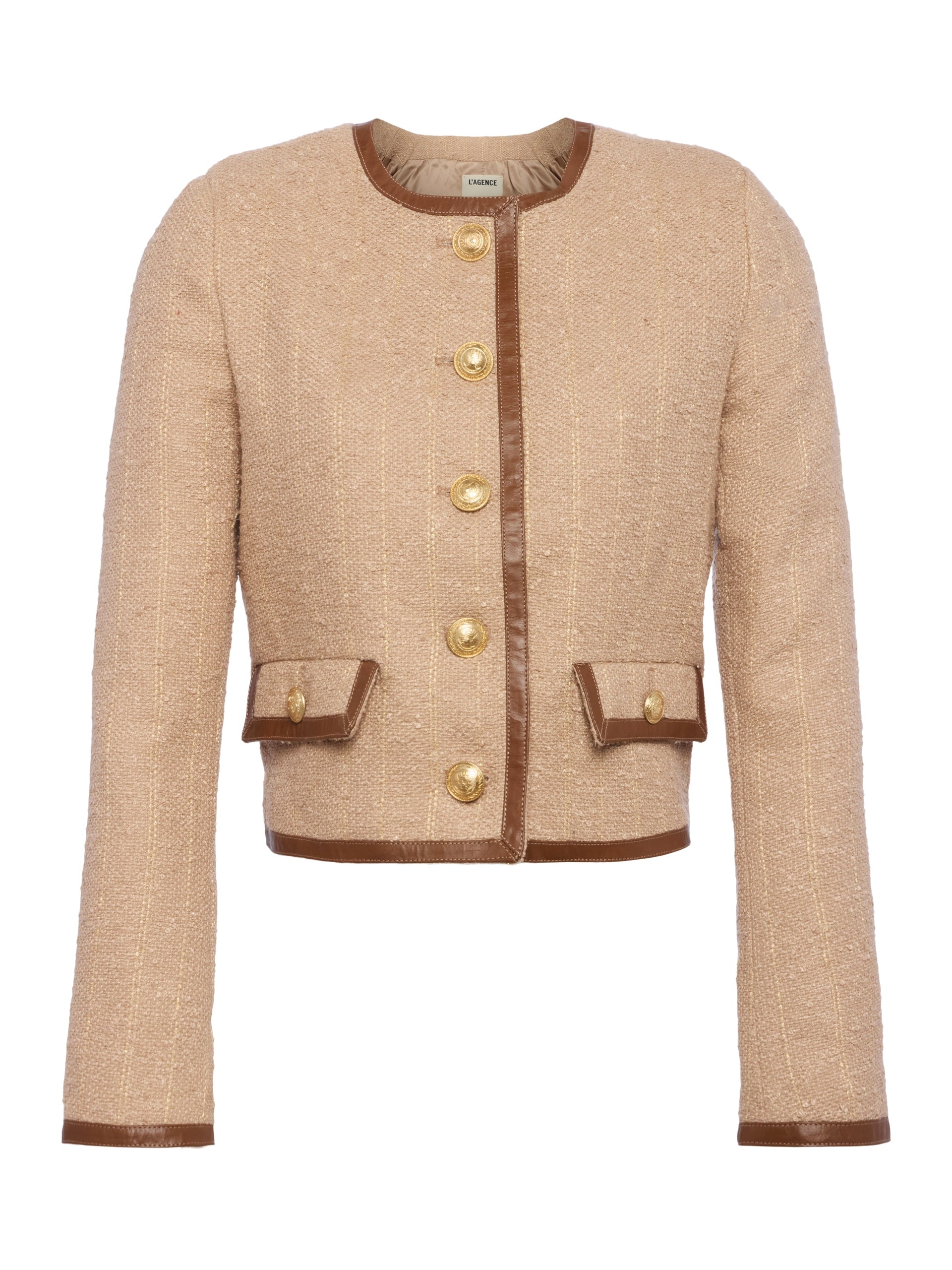 Zaya Tweed Jacket jacket L'AGENCE Sale