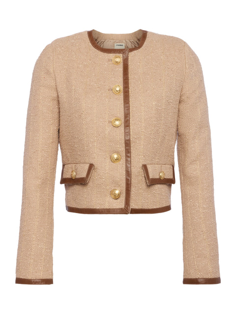 Zaya Tweed Jacket jacket L'AGENCE Sale