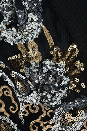 Jin Embellished Kimono dress L'AGENCE