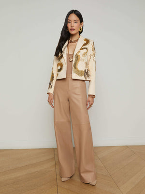 Noely Embellished Blazer blazer L'AGENCE Sale