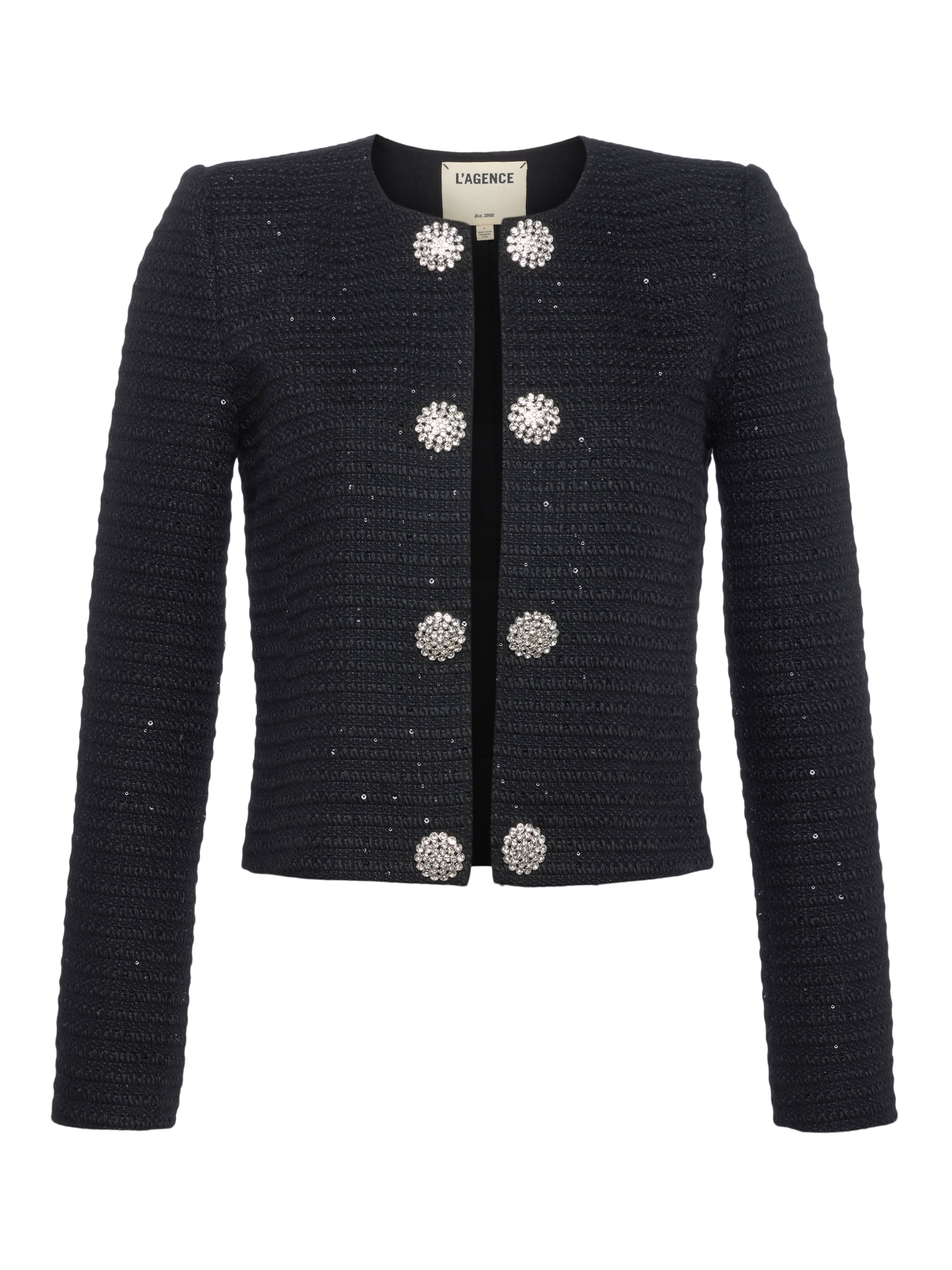 Moon Sequin Tweed Jacket jacket L'AGENCE