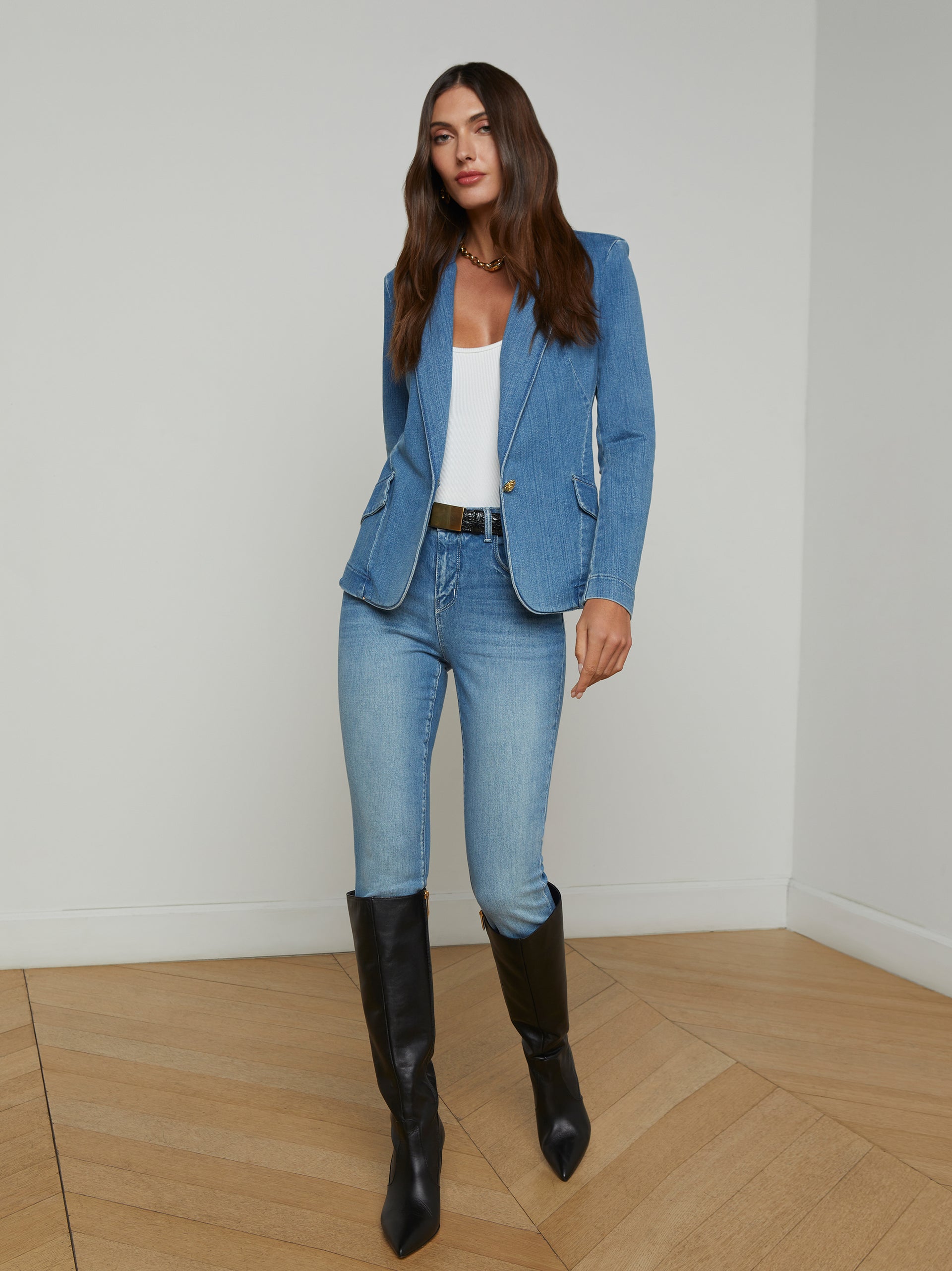 Baldwin Denim Blazer blazer L'AGENCE