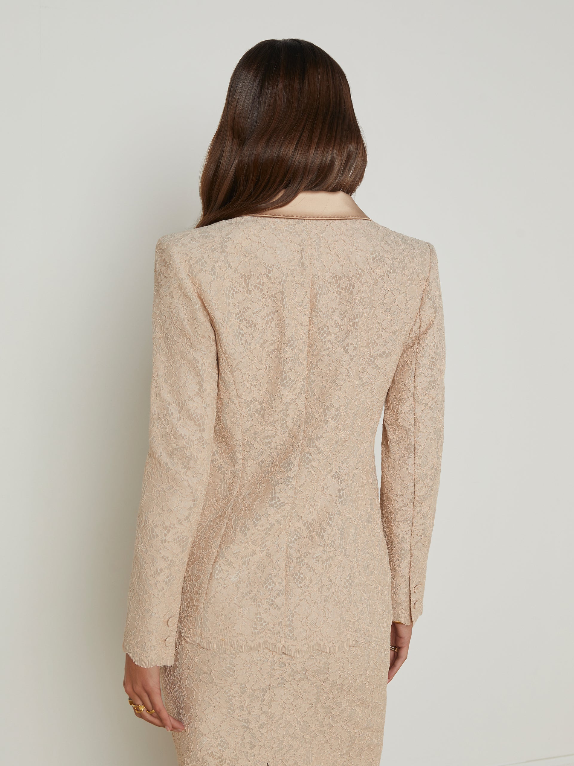 Clementine Lace Blazer blazer L'AGENCE