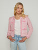 Niko Sequin Tweed Jacket jacket L'AGENCE