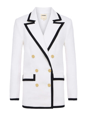 Aimee Oversized Tweed Blazer blazer L'AGENCE Sale