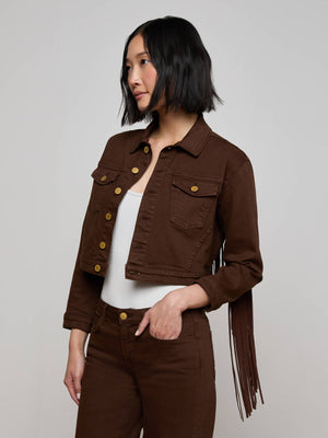 Koda Fringe Denim Jacket