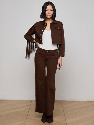 Koda Fringe Denim Jacket