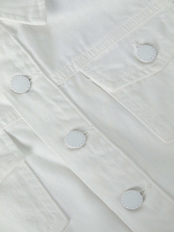 Koda Cropped Denim Jacket jacket L'AGENCE