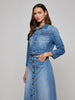 Koda Cropped Denim Jacket jacket L'AGENCE