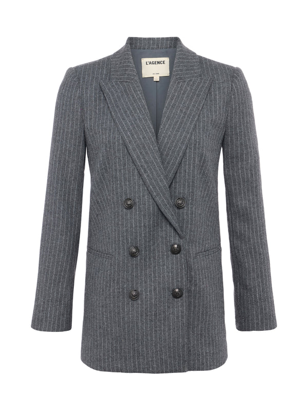 Aimee Pinstriped Blazer blazer L'AGENCE Sale