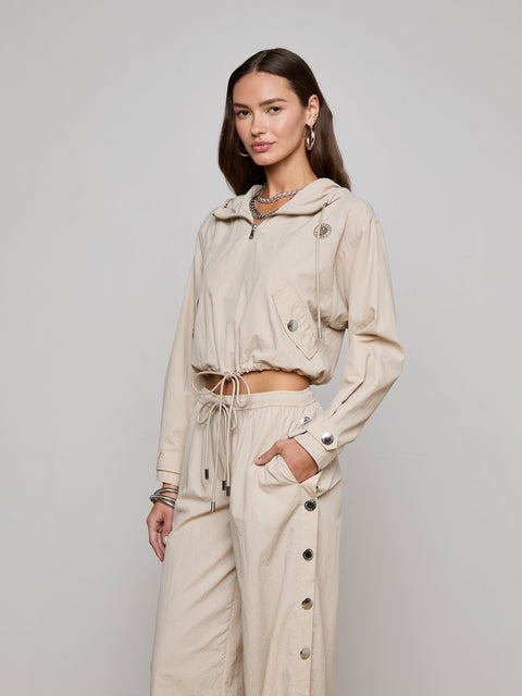 Bronwyn Cropped Windbreaker jacket L'AGENCE