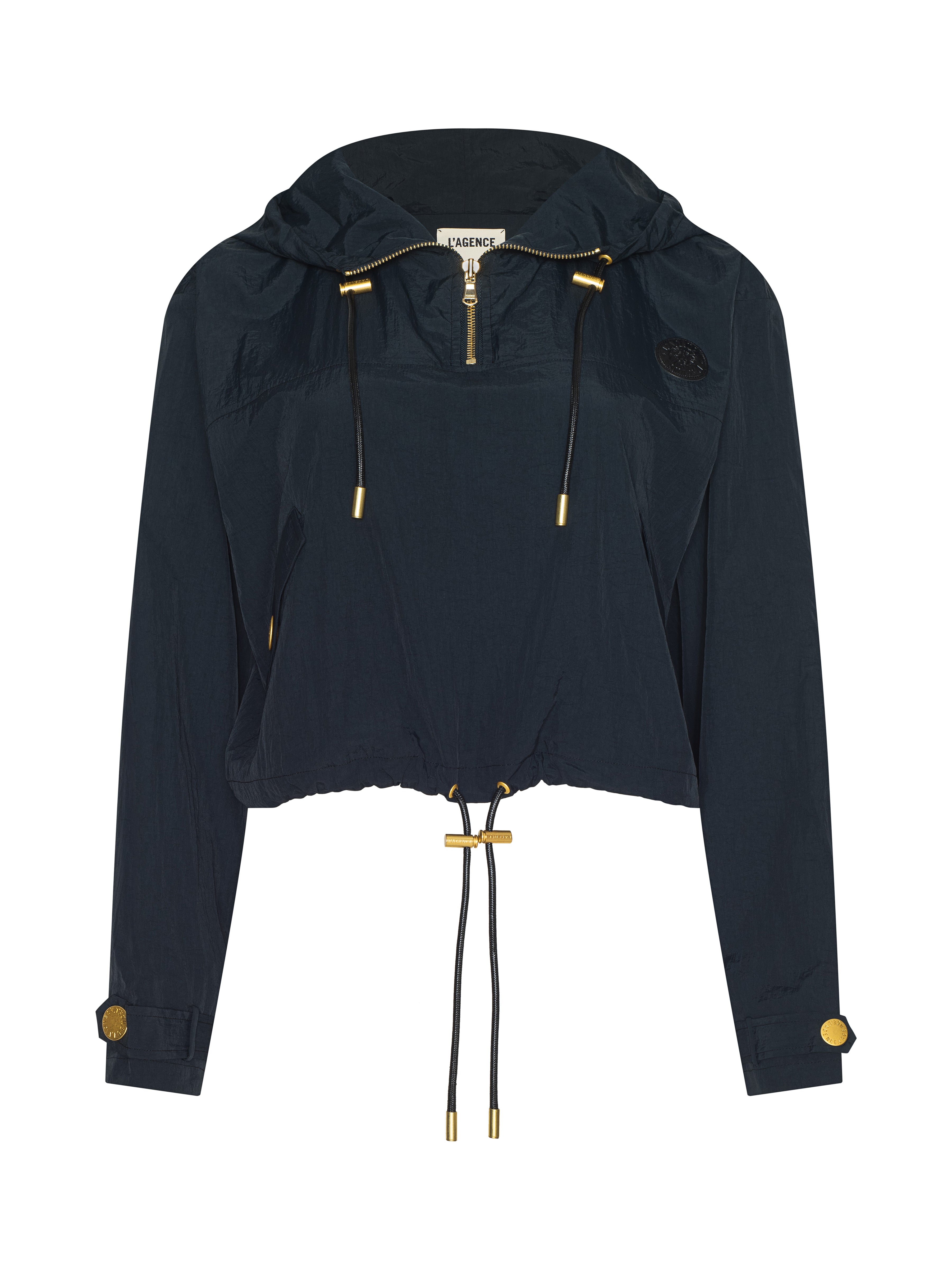 Bronwyn Cropped Windbreaker jacket L'AGENCE