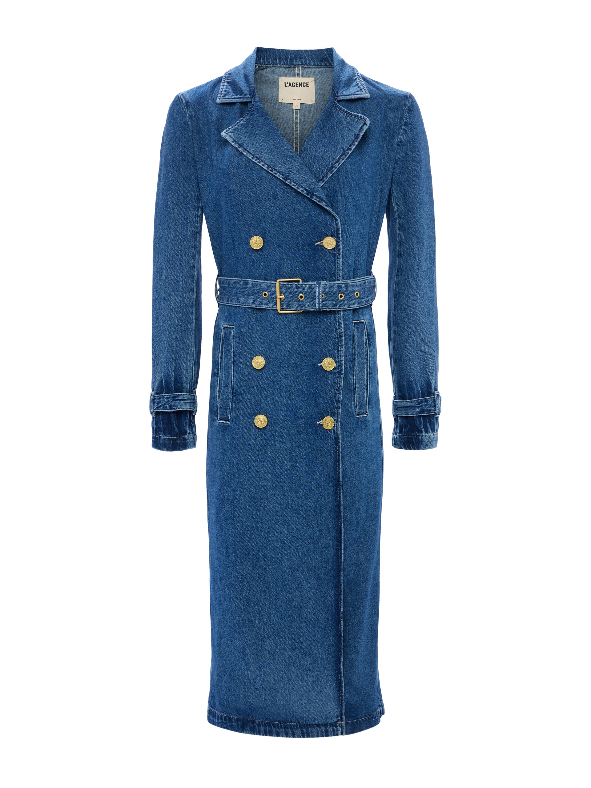 Bradley Denim Trench coat L'AGENCE