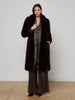 Irisa fx fur lthr trm ct