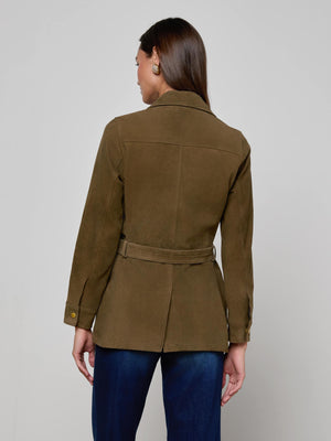 Veste ishani ceinturée