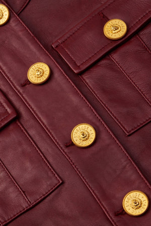 Veste en cuir Deidra