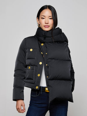 Juana Scarf Puffer Jacket