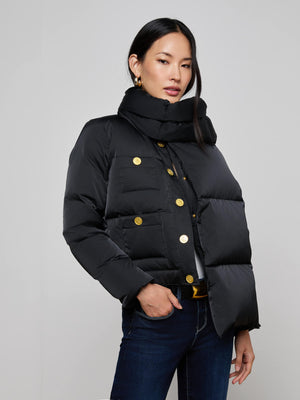 Juana Scarf Puffer Jacket