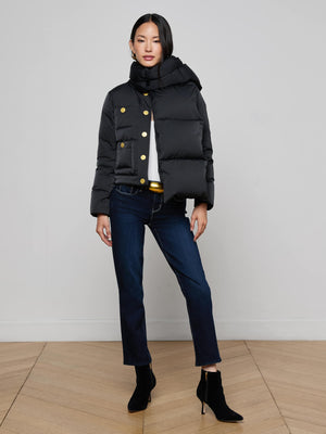 Juana Scarf Puffer Jacket