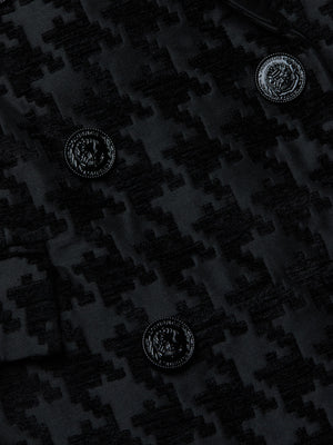 Cambrie Oversized Houndstooth Blazer