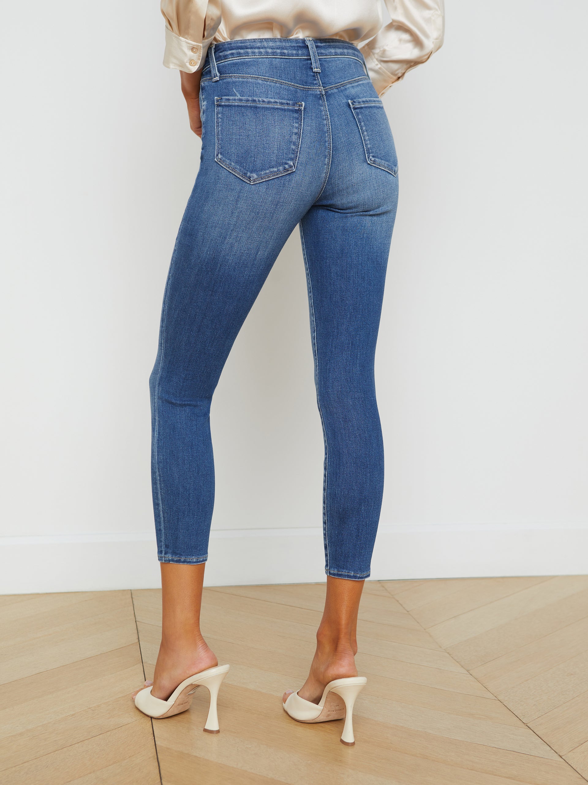 Margot Cropped Skinny Jean jean L'AGENCE