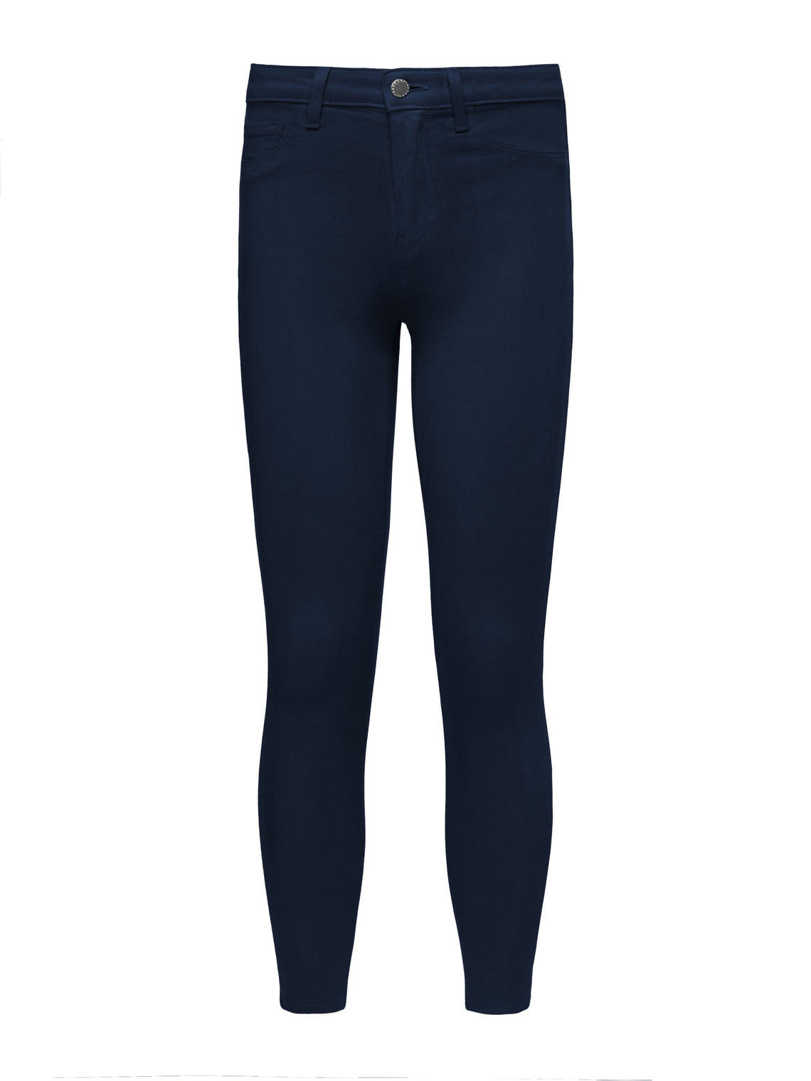 L'AGENCE Margot Coated Jean In Navy Coated